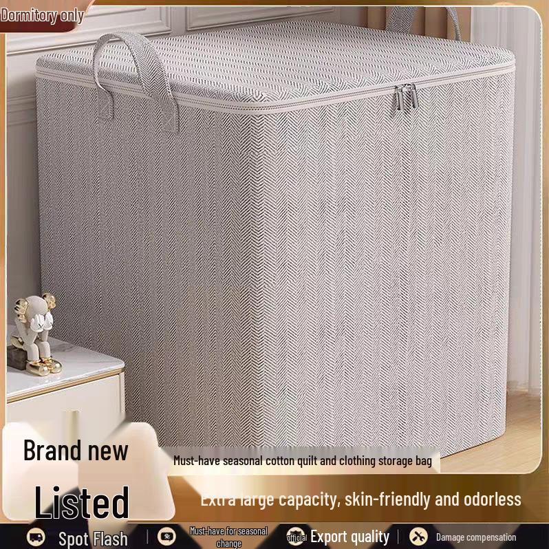 Velkokapacitní vodotěsná úložná taška na přikrývku: Organizér odolný proti vlhkosti na oblečení a bavlněné přikrývky