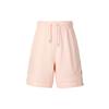Essentials Effen Kleur Vetersluiting Gebreide Sportshorts Heren shorts Roze DQ7473-622