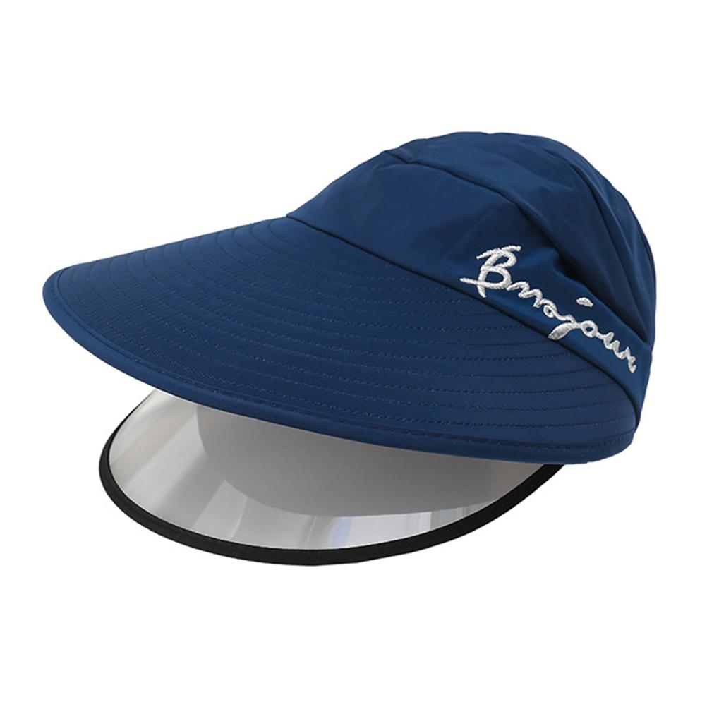 Wide Edge Sun Hat Protective with Removable Face Shield Summer Outdoor