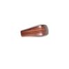 Cover Trim For BMW 1 Series Wood Grain E81 Brown Central Console Gear Shift Knob