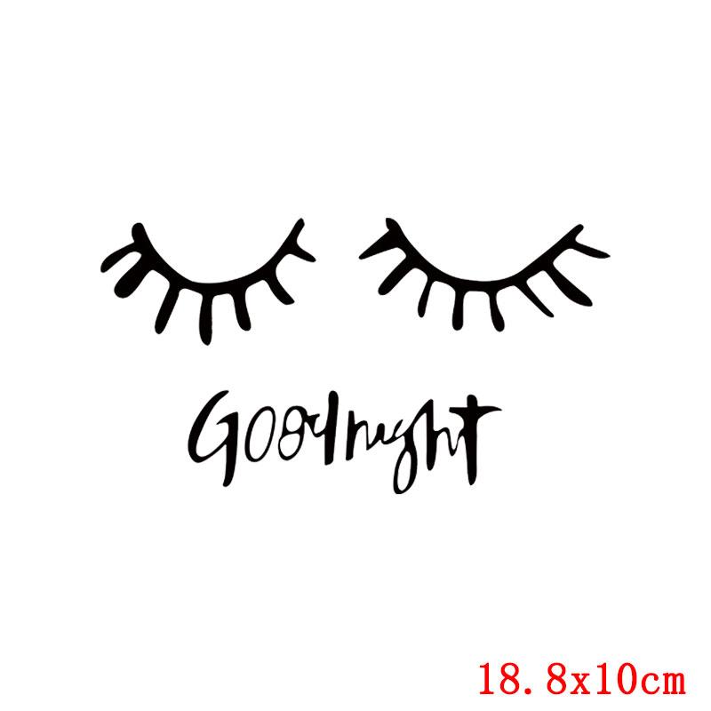 Flower Patch Thermo Sticker On Clothes Patches For T-Shirt Iron On Transfer For Clothing Letters Stripe Applique Thermal Decor