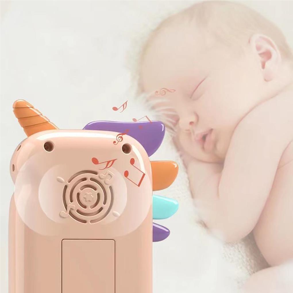 Baby Boy Girl Mobile Phone Toy Music Sound Teether Cartoon Simulation Infant Early Educational Interactive Gaming Gifts