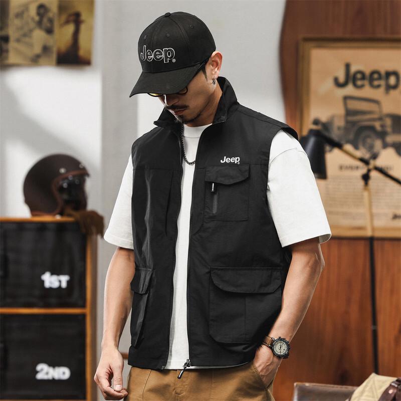 JEEP Men's Lightweight Casual Work Vest