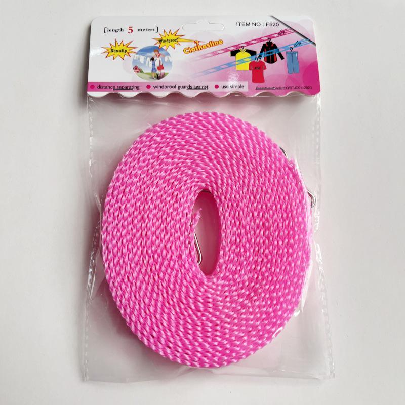Shujian F520 Windproof Non-Slip Thickened Clothesline for Outdoor Home Portable Drying