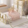 Transparent PVC Clothes Storage Bag Large Capacity Foldable Quilt Organizer with Reinforced Handles Dustproof Wardrobe Organizer