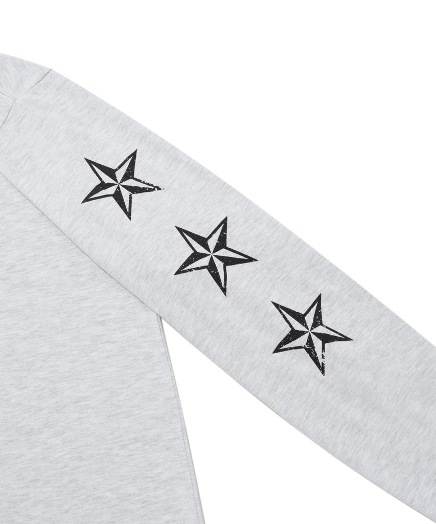 SAINTPAIN Sp Pray Hands Long Sleeve - Ash Melange