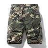 Men's Summer Camouflage Multi-Pocket Retro Workwear Shorts A079