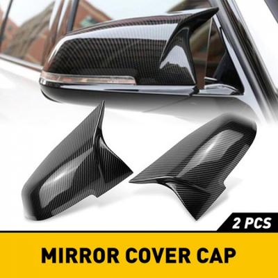 Pair Carbon Fiber M3 Style Mirror Cover Caps For BMW F20 F21 F30 F32 F36 M2