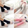 Cartoon Pig Pattern Women'S Mid-Tube Cotton Socks Autumn And Winter Split-Toe Socks Breathable Sweat-Absorbent Five-Toe Socks