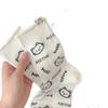 Kitten Autumn Socks Women'S Korean Cute Cartoon Trendy Socks Versatile Boneless Mid-Tube Socks Comfortable Women'S Socks