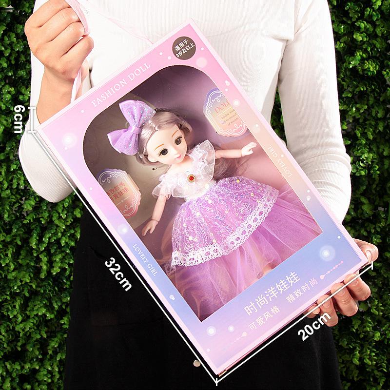 Gift Box Dress Up Doll Toy Gift Box Set Little Girl Girl Gift Girl Toy Princess Doll