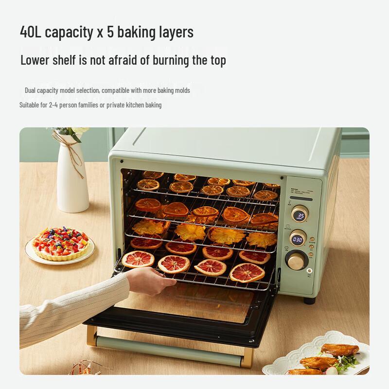 Bear 40L Convection Electric Oven PE3040GLC CN Plug (adapter Included)