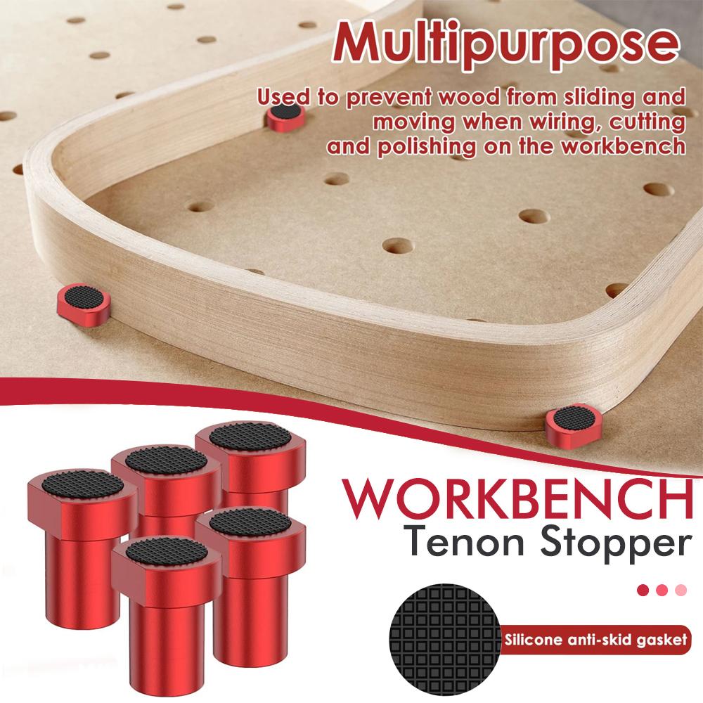 Woodworking Table Limit Tenon Aluminium Alloy Bench Hooks Bench Dog Clamp Workbench Peg Brake Stops Woodworking Table Clamp
