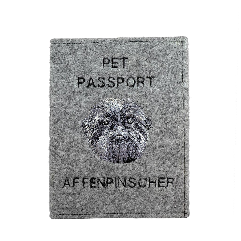 Affenpinscher, Affen, Affie – Dog passport case, document case | Art-Dog