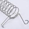 Birds Food Holder Stainless Steel Parrot Vegetable Fruit Feeder Birds Treat Hanging Basket Parrot Foraging Toy
