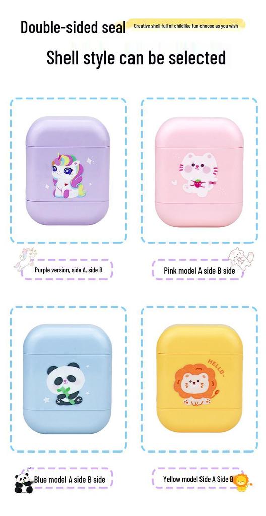 Waterproof Name Stamp for Children's Clothing - Ideal for Kindergarten and Primary School
