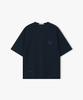 LIBERCLASSY [26Ss] Lmm41789 Navy Oversized Short Sleeve T-Shirt