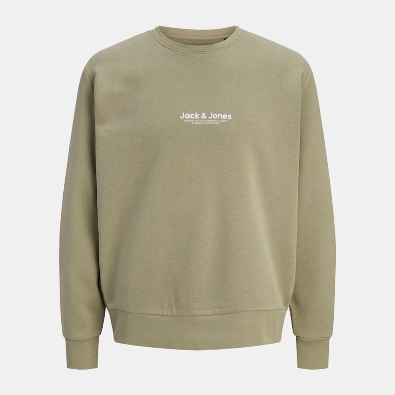 Soft Sweat Crew Neck Cotton Blend Vesterbro Long Sleeve Men JACK & JONES