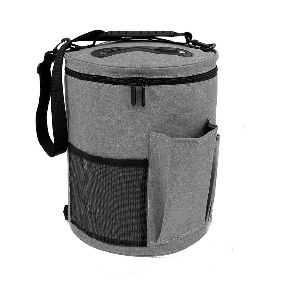 DIY Design Knitting Tote Bag Large Capacity Knitting Tool Storage Bucket  Crochet Projects
