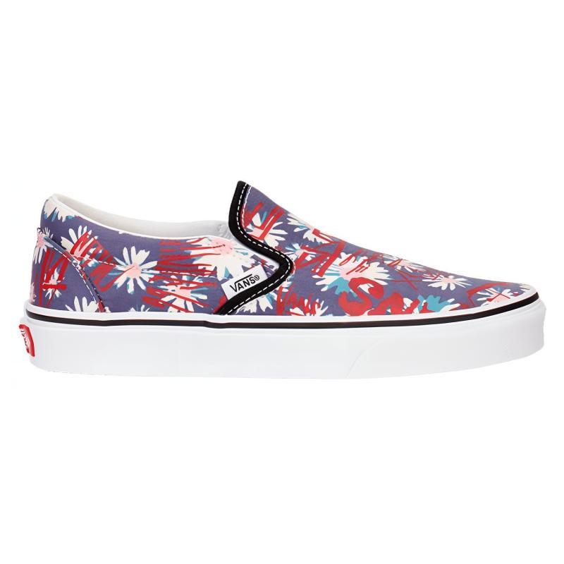 Vans Classic Slip On Floral Red Sneakers VN0A4BV31JA