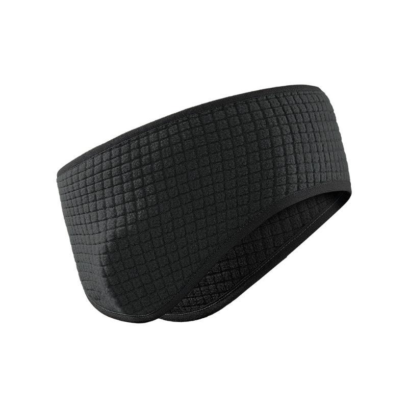 Winter Thermal Double-Deck Knitted Headband Ear Warmer Sports Sweatbands Outdoor Running Skiing Windproof Elastic Headwear
