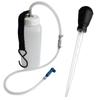 1L Brake Fluid Bleeder Kit with Non-Return Valve & Hook - Car Motorcycle One Person Bleeding Tool
