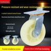 Nylon Universal Wheel: 4, 5, 6, 8 inch Heavy-Duty Flatbed Hand Push Trailer Casters