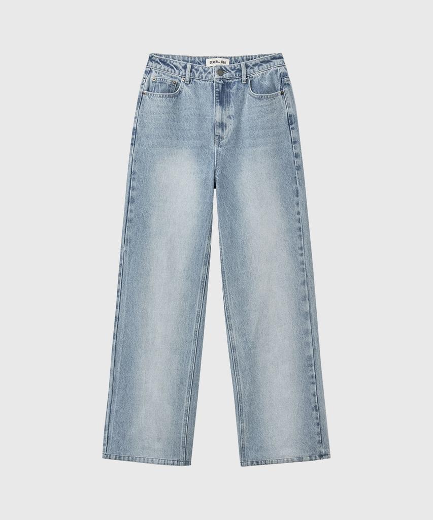 GENERALIDEA Semi-Wide Denim Pants [Light Blue] / Gf2Lpt510