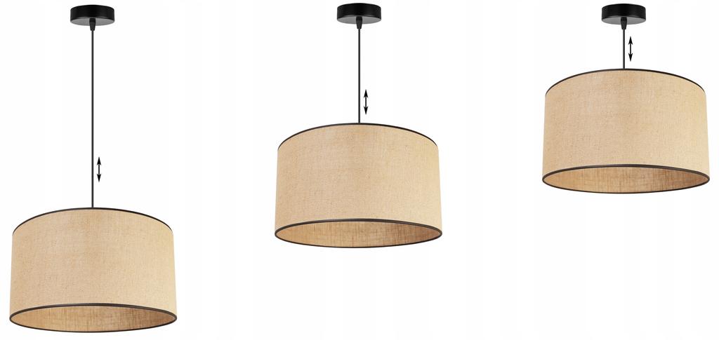 Hanging Lamp, Ceiling Chandelier, Lampshade 40 Cm