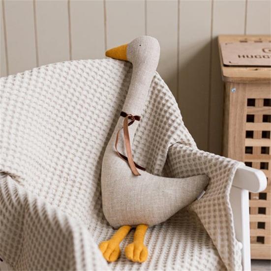 Skin-friendly Baby Plush Toy Comfortable PP Cotton Child Popular Goose Stuffed Toy Home Decor