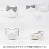 OSK Antibacterial Onigiri Case Nekomusu Cat-Shaped Rice Ball Easy Make Gray Hachiware NEK LS-22