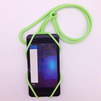 Yousheng Silicone Strap High Elasticity Wear-resistant Strong Load Bearing Free Your Hands Cover Protective Portable Silicone Phone Lanyard Neck Strap