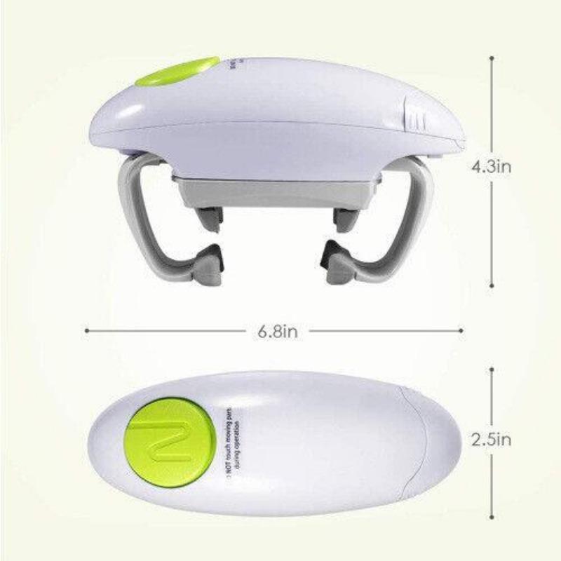 1 peça Abridor de Frascos Elétrico para Idosos, Abre Frascos de Qualquer Tamanho Fácil Abridor de Frascos Automático para Mãos Fracas, Utensílios de Cozinha Sem Esforço para Idosos e Artrite