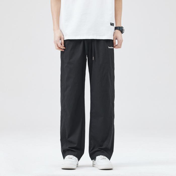 American tooling casual pants men's summer light and breathable loose straight quick-drying pants high-end versatile commuter long pants