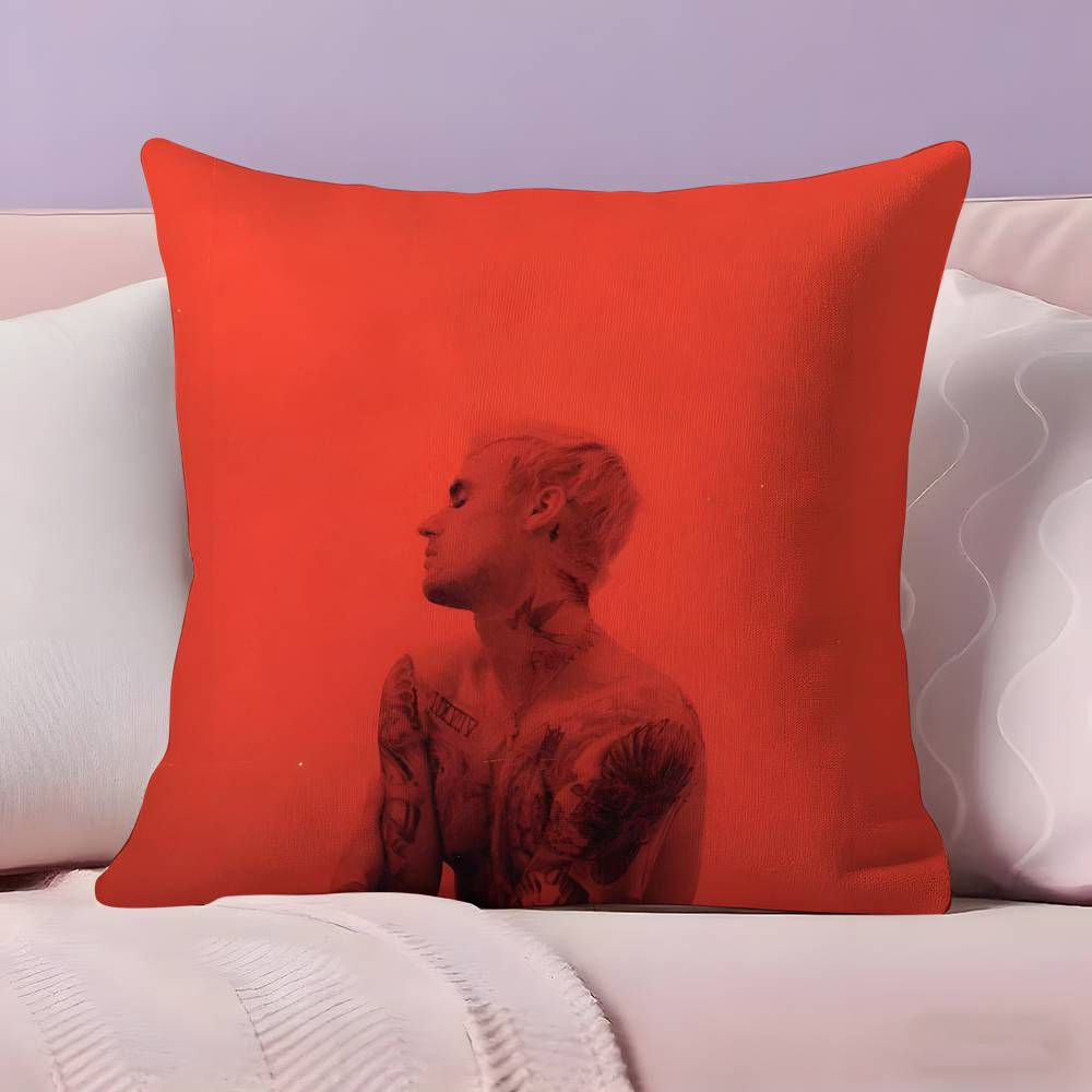 Cool Singer J-Justin B-Bieber Pillow Case Ultra Soft Skin Friendly Fabric Cloud Like Comfort & Concealed Zipper