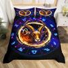 Constellation Taurus Three-Piece Quilt Cover 3D Digital Printing Bedding Set Bed Cover