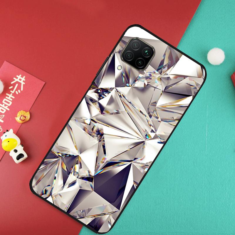 Crystal Diamond Pattern Case For Huawei Nova 9 10 SE 5T 11i 8i 7i 3i Y61 Y91 Y60 Y70 Y90 P20 P30 Pro P40 Lite Cover