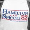 Hamilton Spicoli '82 Retro Design Campaign T-Shirt Presidential Election Political Classic Movie Vintage Design 80s Movie Nostalgia T-Shirt