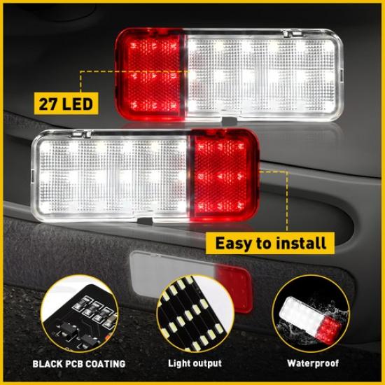 Pair Interior Panel Door Courtesy LED Lamp L&R Fit 1997-2002 Ford Expedition