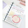 Creative Mushroom Buckle Hole Notebook Detachable Detachable Notepad A5 Loose-Leaf Book  Work