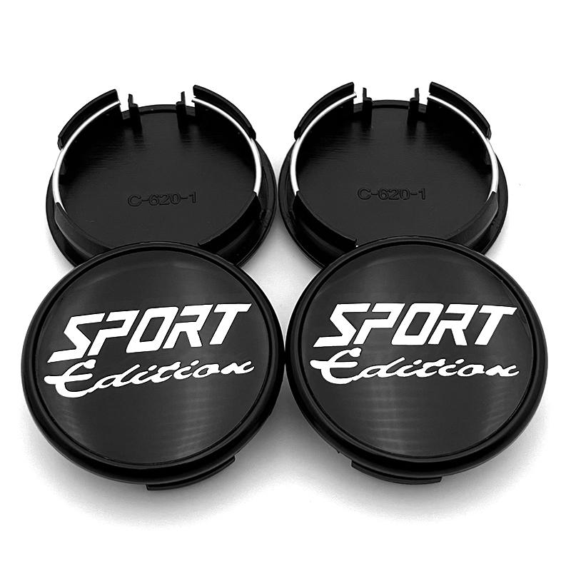 4pcs/lot Sport Edition Logo 57mm Car Wheel Center Cap For Toyota Wheels Sport Rim Hub Caps Cover