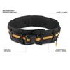 TOUGHBUILT Padded Belt with Heavy Duty Buckle, Black TB-CT-41P