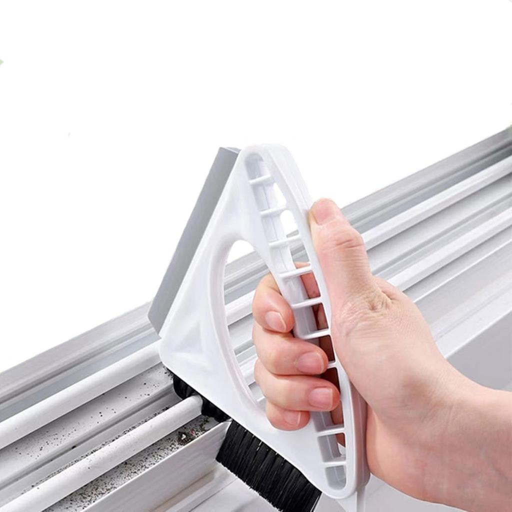 CMLLING Window , Glass Surface Wiper Cleaning Brush, Handheld Gap Window Truck Cleaning Brush for Window Cleaning