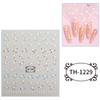 New Year Nail Art Stickers Bronzing Year of the Dragon Chinese Style Mahjong Cartoon Nail Stickers Decoration