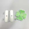 Clover Emblem Car Logo-Suitable For Giulia Stelvio Alfa Romeo Giulia Stelvio Junior Tonale Front Hood Grill Badge Emblem Car Body/Car Windows Sticker