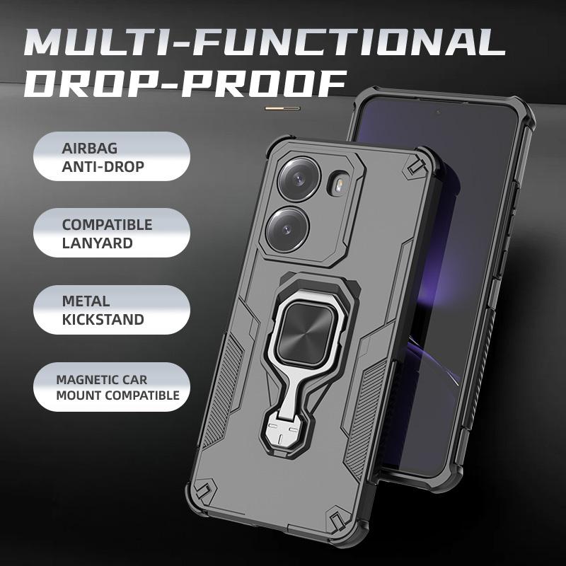 For Xiaomi Poco X7 Pro 5G Case Shockproof Magnetic Armor Phone Cases for Poco X 7 X7Pro PocoX7Pro 5G Kicksatnd Back Cover