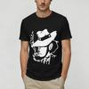 Lupin T-Shirt Unisex Reine Baumwolle Vintage T-Shirt Rundhals T-Shirt Kurzarm Kleidung Große Größen