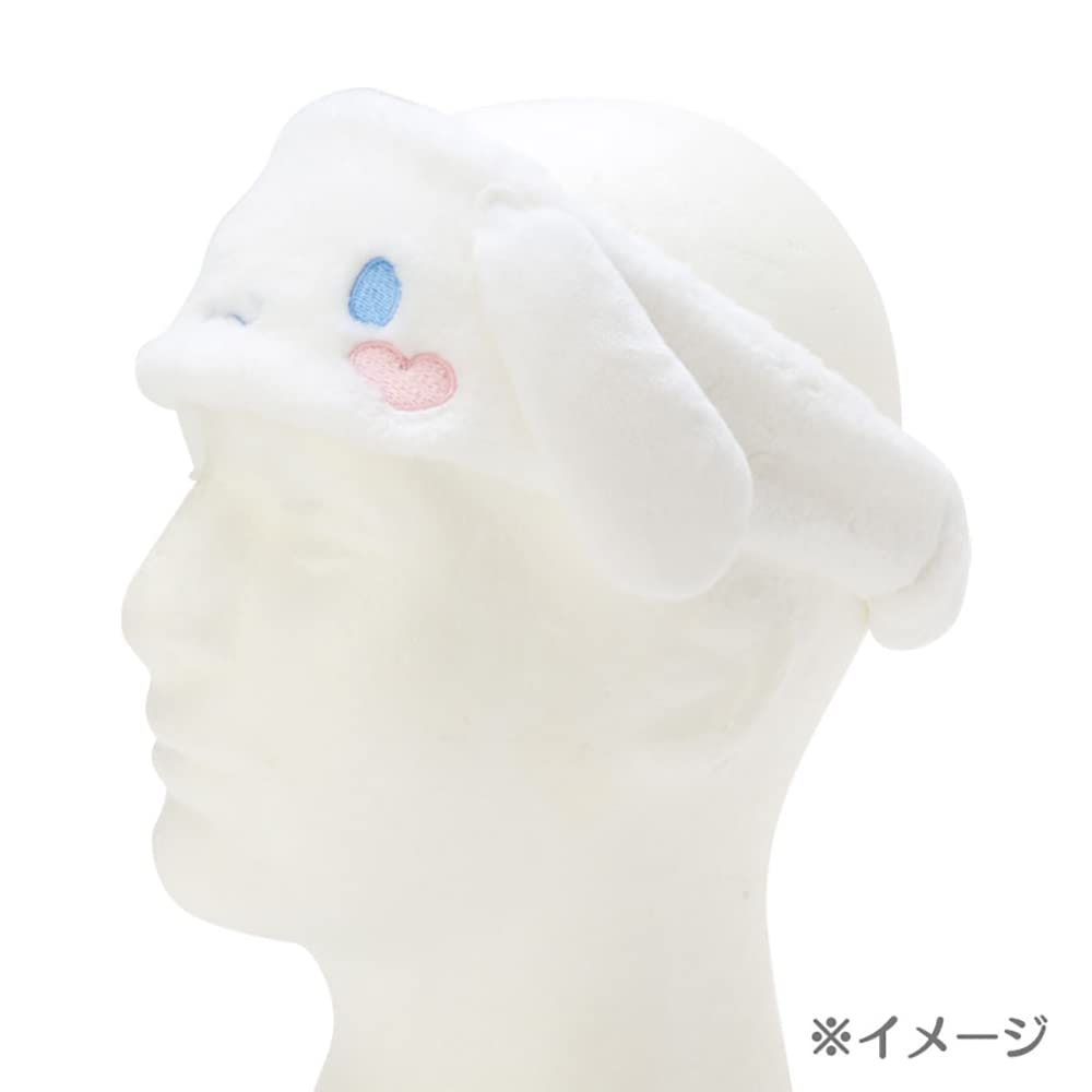 Sanrio Sanrio Haargummi Haarturban Stirnband Weiß Cinnamoroll Zimt Cinnamoroll Gesichtswaschung Make-up Einheitsgröße für alle Mädchen Charakter 986194 SANRIO
