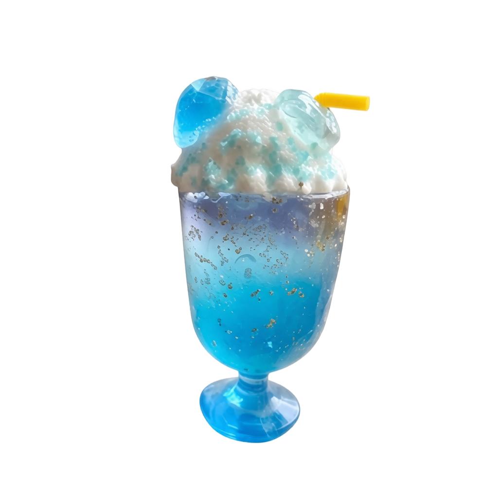 Cute Retro Cream Toy Summer Dessert Desk Decor - Shelf Ornament for Room