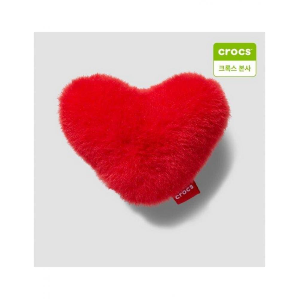 

Crocs Red Fuzzy Heart Zibbitz Charm 10014664 shuffle